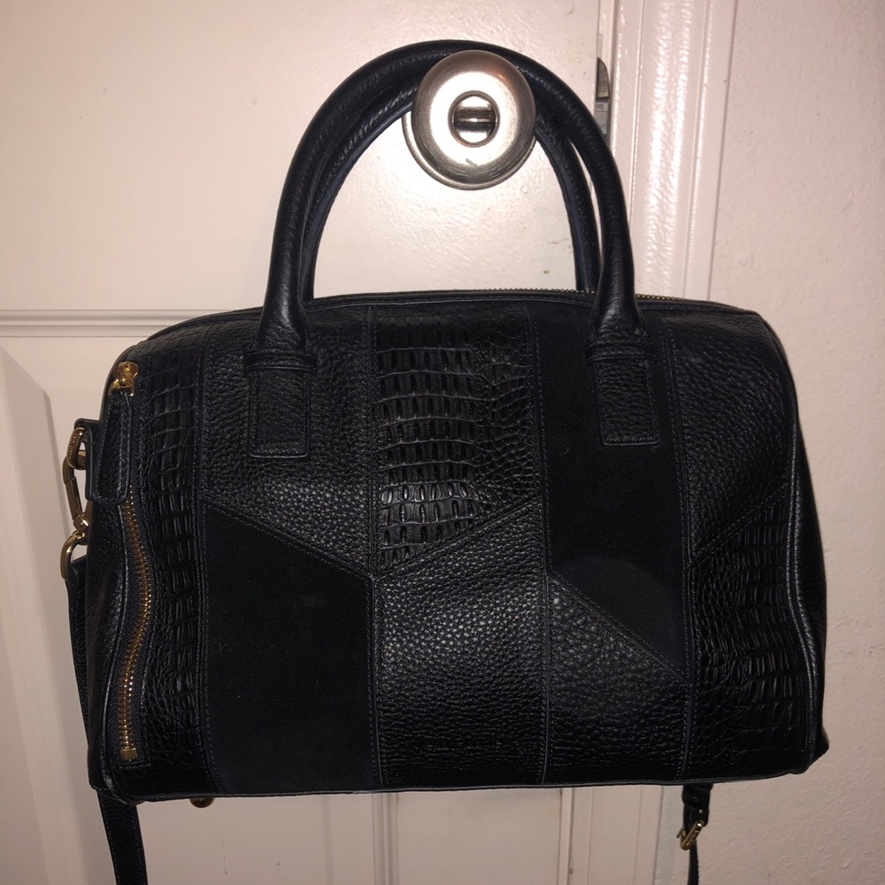 Vera Bradley leather satchel
